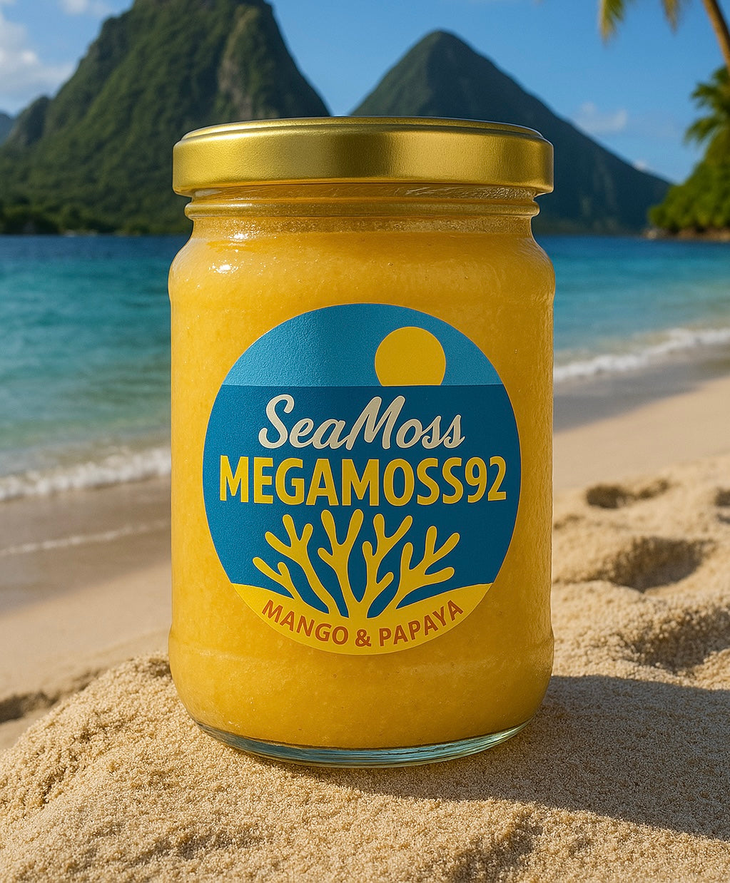 Mango & Papaya SeaMoss Gel
