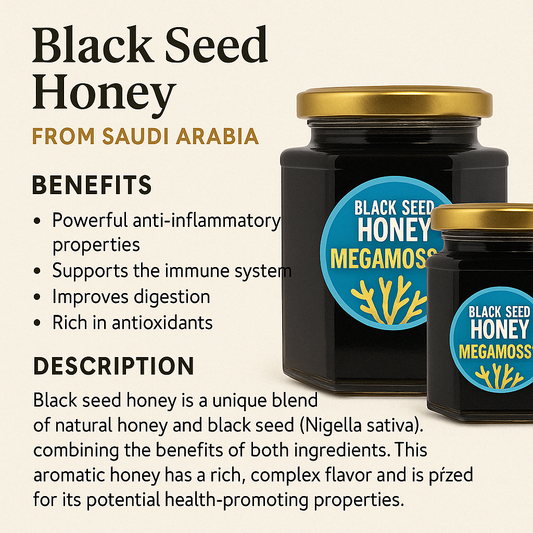 Black Seed Honey 🍯 | Saudi Arabia | PURE & RAW 200g